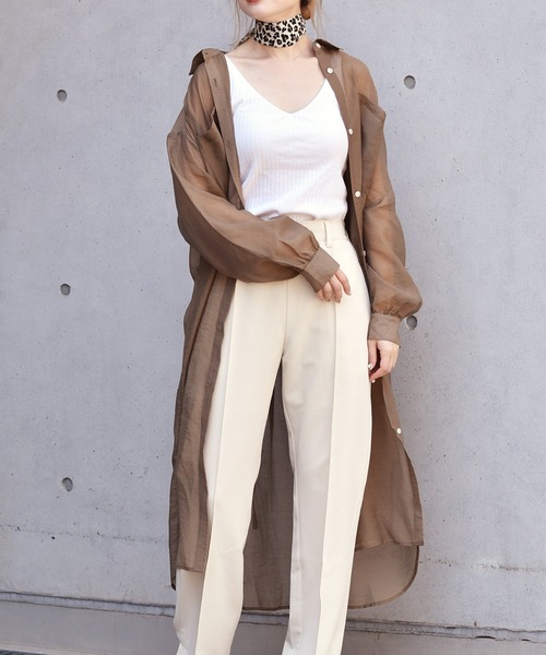 セール ブランド古着 シャツワンピース シャツワンピース Retro Girl レトロガール のファッション通販 Zozoused