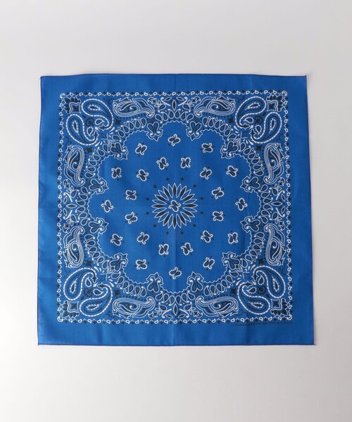 HAV-A-HANK(ハバハンク )の「<HAV-A-HANK>BANDANNA バンダナ(バンダナ/スカーフ・メンズ・ベージュ/レッド/ロイヤルブルー/イエロー/ライトグレー/ブラック/ダークグリーン/ネイビー/ターコイズブルー/ワインレッド/ライム/ダークブラウン/ピンク・FREE)」の16枚目の写真