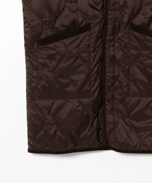 BEAMS LIGHTS（ビームスライツ）の「BEAMS LIGHTS / ゴード キルティングベスト（ベスト・メンズ・ブラウン/ブラック・L/M/S）」の17枚目の写真