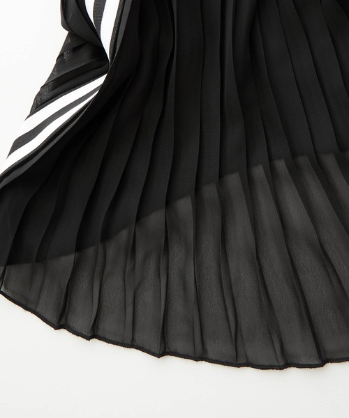 CONVERSE（コンバース）の「CONVERSE/コンバース ジョーゼットシアープリーツラインスカート（スカート・レディース・ブラック・M/L）」の15枚目の写真