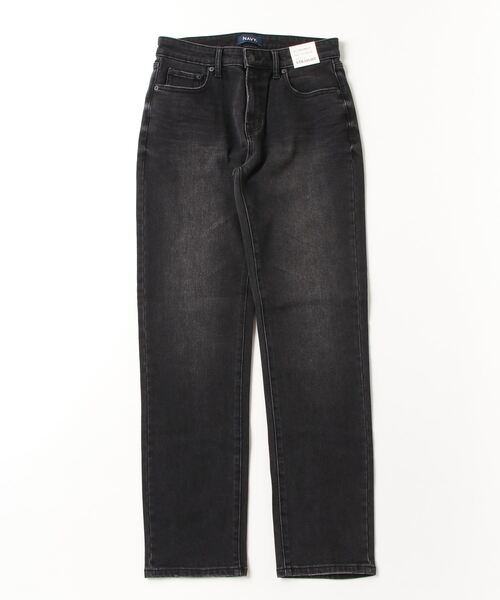 NAVY(ネイビー)の「毎日はきたくなるデニム「マイデニ」REGULAR STRAIGHT DENIM(デニムパンツ・メンズ・ワンウォッシュ/ブルー系1/ブラック/ブルー系3/ブラック系1/ブルー系2・32inch/36inch/28inch/31inch/29inch/33inch/30inch/34inch/27inch)」の2枚目の写真
