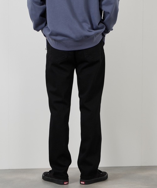 NAVY(ネイビー)の「毎日はきたくなるデニム「マイデニ」REGULAR STRAIGHT DENIM(デニムパンツ・メンズ・ワンウォッシュ/ブルー系1/ブラック/ブルー系3/ブラック系1/ブルー系2・32inch/36inch/28inch/31inch/29inch/33inch/30inch/34inch/27inch)」の9枚目の写真