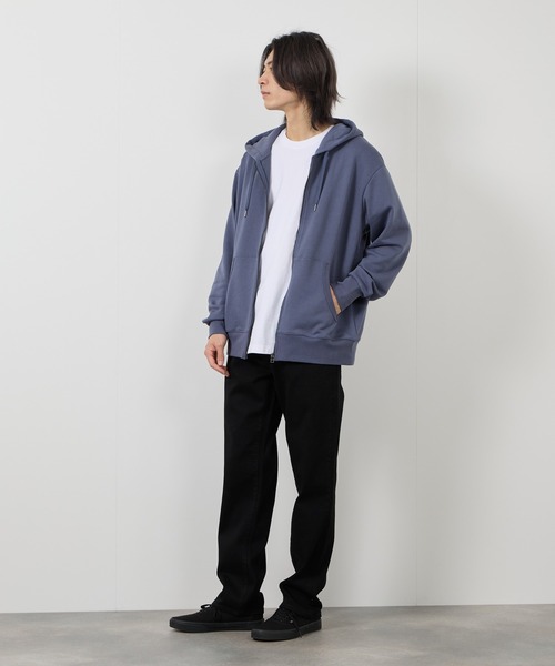 NAVY(ネイビー)の「毎日はきたくなるデニム「マイデニ」REGULAR STRAIGHT DENIM(デニムパンツ・メンズ・ワンウォッシュ/ブルー系1/ブラック/ブルー系3/ブラック系1/ブルー系2・32inch/36inch/28inch/31inch/29inch/33inch/30inch/34inch/27inch)」の10枚目の写真