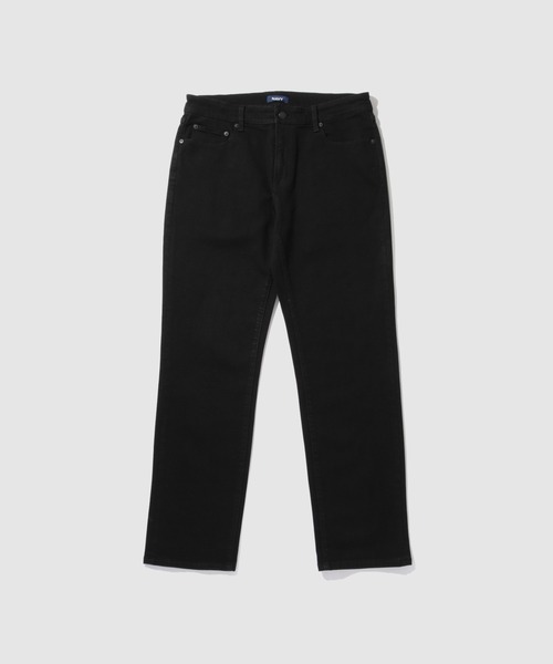 NAVY(ネイビー)の「毎日はきたくなるデニム「マイデニ」REGULAR STRAIGHT DENIM(デニムパンツ・メンズ・ワンウォッシュ/ブルー系1/ブラック/ブルー系3/ブラック系1/ブルー系2・32inch/36inch/28inch/31inch/29inch/33inch/30inch/34inch/27inch)」の11枚目の写真
