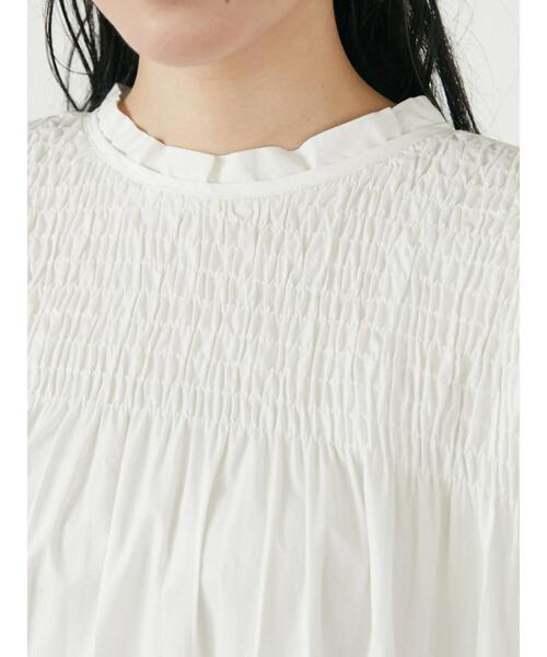 CRAFT STANDARD BOUTIQUE(クラフトスタンダードブティック)の「ハイネックシャーリングワンピース *◆(ワンピース・レディース・チャコールグレー/ブラウン/オフホワイト・FREE)」の21枚目の写真