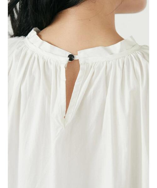 CRAFT STANDARD BOUTIQUE(クラフトスタンダードブティック)の「ハイネックシャーリングワンピース *◆(ワンピース・レディース・チャコールグレー/ブラウン/オフホワイト・FREE)」の20枚目の写真