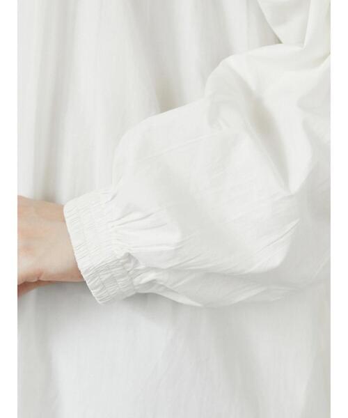 CRAFT STANDARD BOUTIQUE(クラフトスタンダードブティック)の「ハイネックシャーリングワンピース *◆(ワンピース・レディース・チャコールグレー/ブラウン/オフホワイト・FREE)」の18枚目の写真