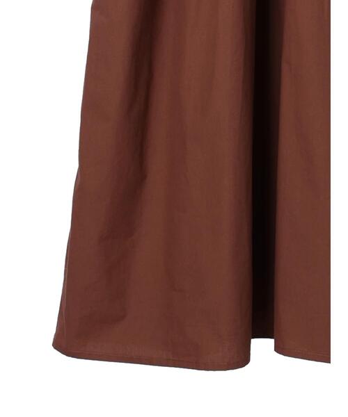 CRAFT STANDARD BOUTIQUE(クラフトスタンダードブティック)の「ハイネックシャーリングワンピース *◆(ワンピース・レディース・チャコールグレー/ブラウン/オフホワイト・FREE)」の13枚目の写真