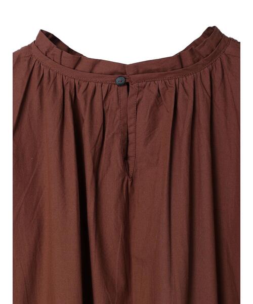 CRAFT STANDARD BOUTIQUE(クラフトスタンダードブティック)の「ハイネックシャーリングワンピース *◆(ワンピース・レディース・チャコールグレー/ブラウン/オフホワイト・FREE)」の11枚目の写真