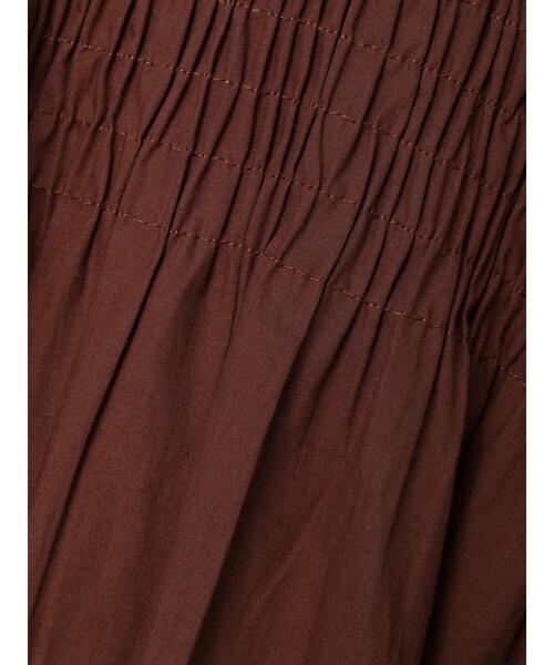 CRAFT STANDARD BOUTIQUE(クラフトスタンダードブティック)の「ハイネックシャーリングワンピース *◆(ワンピース・レディース・チャコールグレー/ブラウン/オフホワイト・FREE)」の8枚目の写真