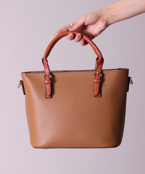 茶色弁当　激レア　未使用　キャデラック　バック　　 ハンドバッグ BAYBLO（ベイブロ）の「(RA)【D.KELLY】バッグインバッグ付き バイ