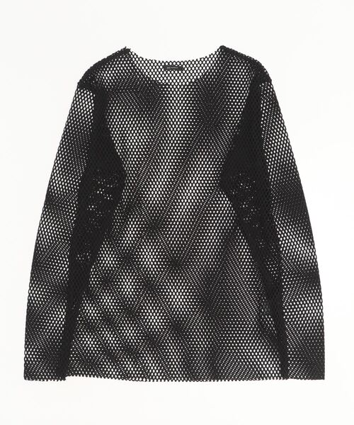 603（ロクマルサン）の「603 MESH LONG L/S T-SHIRTS（Tシャツ/カットソー・レディース・ホワイト/ライトブルー/イエロー/ライトグリーン/ブラック・FREE）」の2枚目の写真