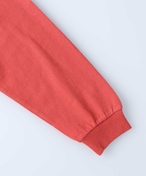 BACK NUMBER（バックナンバー）の「【BACK NUMBER】カレッジワッペンロンＴ（Tシャツ/カットソー・メンズ・ホワイト/オレンジ/ブラック・XL/M/S/L）」の6枚目の写真