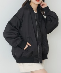 Chico | 【2022AW】袖取り外しルーズMA-1(MA-1)