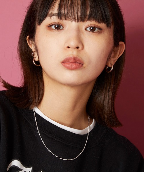 MEMENTISM(メメントイズム)の「SILVER925 CHAIN NECKLACE シルバーチェーンネックレス(ネックレス・メンズ・シルバー・FREE)」の4枚目の写真