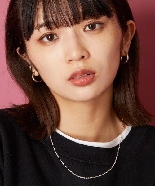 MEMENTISM(メメントイズム)の「SILVER925 CHAIN NECKLACE シルバーチェーンネックレス(ネックレス・メンズ・シルバー・FREE)」の2枚目の写真