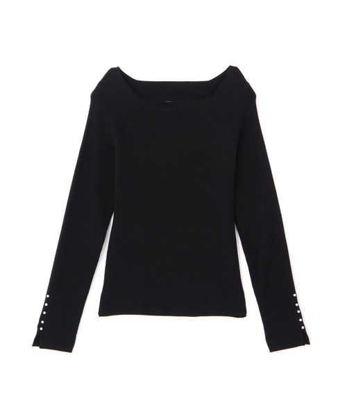 PROPORTION BODY DRESSING（プロポーションボディドレッシング）の「ＥＣＯＶＥＲＯランダムリブニット / 1212270021（ニット/セーター・レディース・ブラック/グレー/パープル・MEDIUM/SMALL）」の15枚目の写真