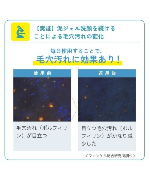 FANCL（ファンケル）の「泥ジェル洗顔（洗顔料・レディース・その他・FREE）」の5枚目の写真