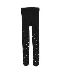 総柄ベロアリボンタイツ