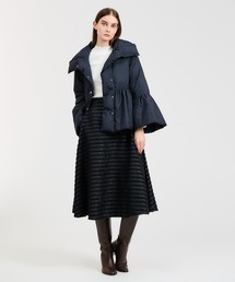 estnation フリルテント中綿ブルゾン