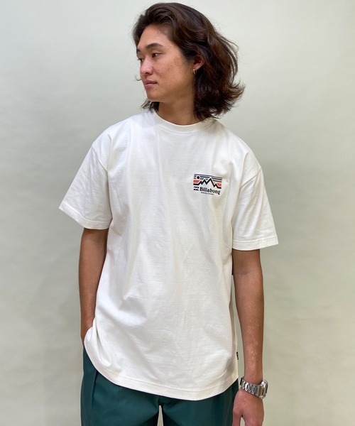BILLABONG(ビラボン)の「BILLABONG/ビラボン オーバーサイズ アウトドアデザイン ヘビーウェイト バックプリントTシャツ BD011-220(Tシャツ/カットソー・メンズ・ベージュ/グリーン/ホワイト/ブラック・M/L/XL)」の5枚目の写真