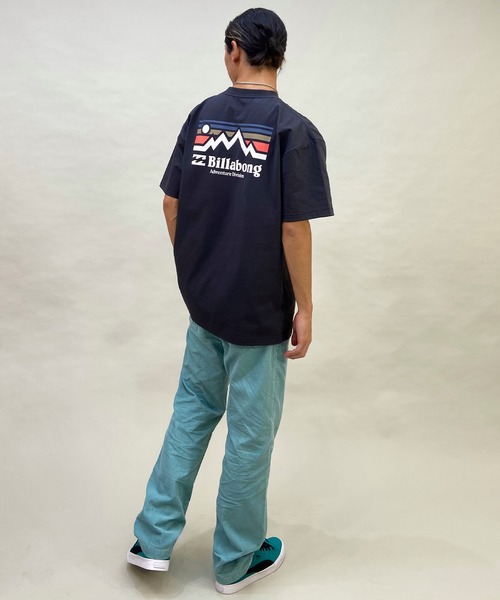 BILLABONG(ビラボン)の「BILLABONG/ビラボン オーバーサイズ アウトドアデザイン ヘビーウェイト バックプリントTシャツ BD011-220(Tシャツ/カットソー・メンズ・ベージュ/グリーン/ホワイト/ブラック・M/L/XL)」の16枚目の写真