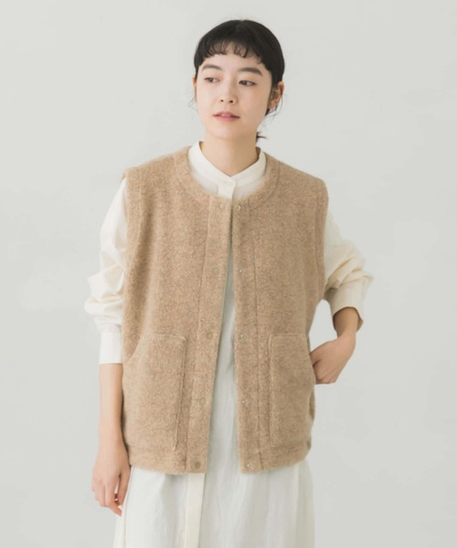 かぐれ（カグレ）の「ウールボアベスト（ベスト）」 - WEAR