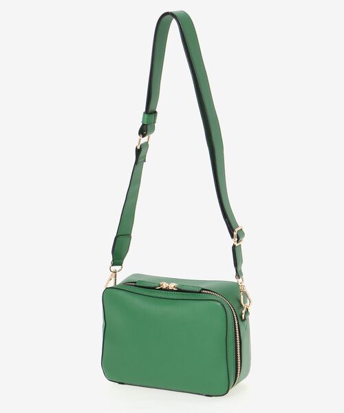 MAJESTIC LEGON（マジェスティックレゴン）の「ワイドベルトショルダーバッグ（ショルダーバッグ・レディース・アイボリー/ブラウン/グリーン・FREE）」の14枚目の写真