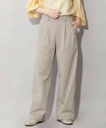Munich | PBT裏毛タックパンツ(スラックス)