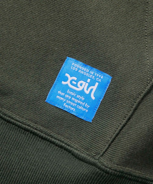 Champion（チャンピオン）の「X-girl × Champion REVERSE WEAVER SWEAT VEST（ベスト・レディース・アッシュ/ブラック/イエロー・ONE SIZE）」の8枚目の写真