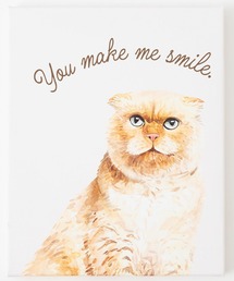 ABBEY MARKET（アビーマーケット）の「猫 犬 デザイン 名画 壁掛け アートキャンバス（ポスター/アート）」