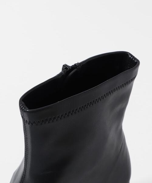 SENSE OF PLACE by URBAN RESEARCH(センスオブプレイスバイアーバンリサーチ)の「『防水』スクエアトウセンターシームストレッチブーツ(ブーツ・メンズ・ブラック・26.5/27.5)」の2枚目の写真