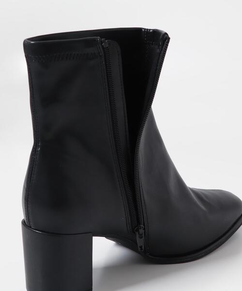 SENSE OF PLACE by URBAN RESEARCH(センスオブプレイスバイアーバンリサーチ)の「『防水』スクエアトウセンターシームストレッチブーツ(ブーツ・メンズ・ブラック・26.5/27.5)」の8枚目の写真