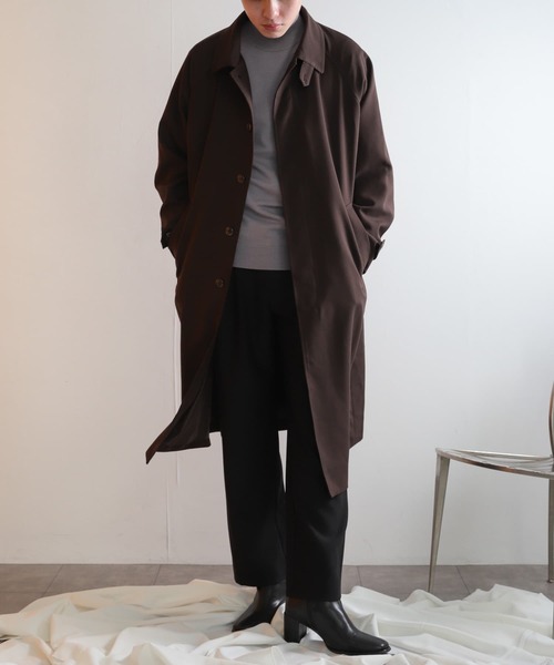 SENSE OF PLACE by URBAN RESEARCH(センスオブプレイスバイアーバンリサーチ)の「『防水』スクエアトウセンターシームストレッチブーツ(ブーツ・メンズ・ブラック・26.5/27.5)」の12枚目の写真