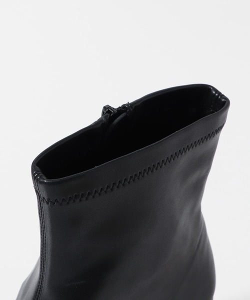 SENSE OF PLACE by URBAN RESEARCH(センスオブプレイスバイアーバンリサーチ)の「『防水』スクエアトウセンターシームストレッチブーツ(ブーツ・メンズ・ブラック・26.5/27.5)」の16枚目の写真