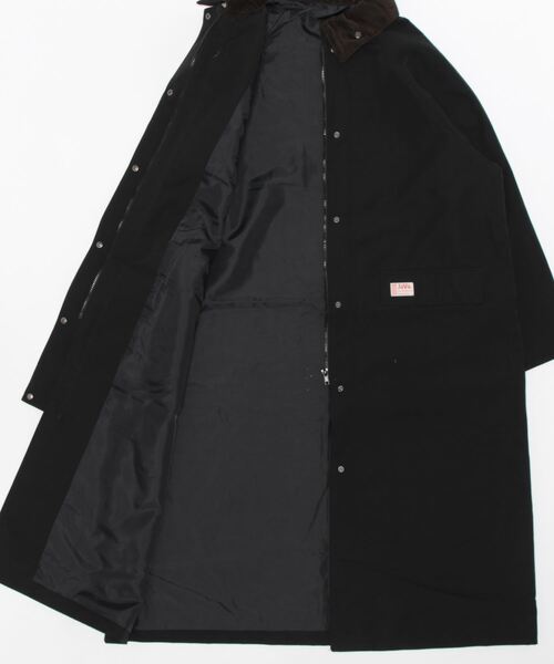 Java（ジャバ）の「《JaVaジャバ コラボ》配色ワークロングコート（モッズコート・メンズ・ブラック/アイボリー/カーキ/ベージュ・LARGE/MEDIUM/X-LARGE）」の13枚目の写真