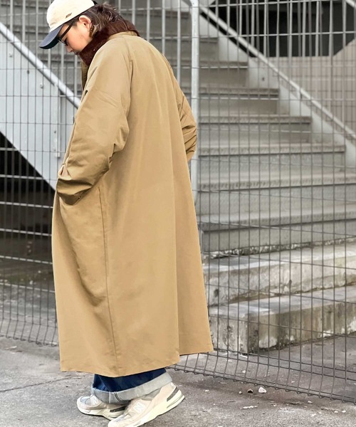 Java（ジャバ）の「《JaVaジャバ コラボ》配色ワークロングコート（モッズコート・メンズ・ブラック/アイボリー/カーキ/ベージュ・LARGE/MEDIUM/X-LARGE）」の19枚目の写真