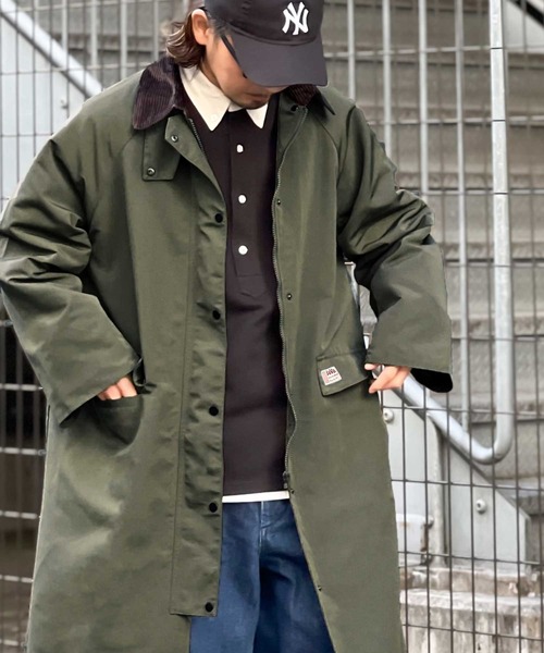 Java（ジャバ）の「《JaVaジャバ コラボ》配色ワークロングコート（モッズコート・メンズ・ブラック/アイボリー/カーキ/ベージュ・LARGE/MEDIUM/X-LARGE）」の20枚目の写真