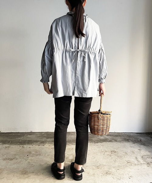 COCO WALK: 袖シャーリング割烹着（エプロン）｜COCO WALK（ココ