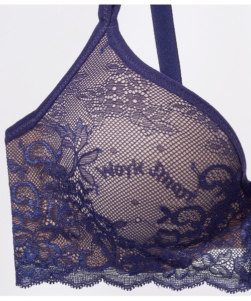 PEACH JOHN（ピーチジョン）の「【シームレスで響きにくい、究極のベーシックブラ】ワークブラレーシィ（ブラジャー・レディース・ネイビー/コーラルピンク・B65/C75/E65/C80/A70/D70/E70/C65/D65/F75/B70/C70/D75/E75/B75/B80/A75/F70/F65）」の17枚目の写真