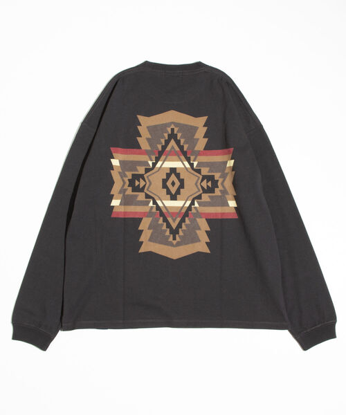 PENDLETON（ペンドルトン）の「【PENDLETON/ペンドルトン】バックプリント ロングスリーブTシャツ ビッグシルエット（Tシャツ/カットソー・メンズ・ネイビー/ホワイト/チャコールグレー/アッシュグレー/ミント・M/L）」の17枚目の写真