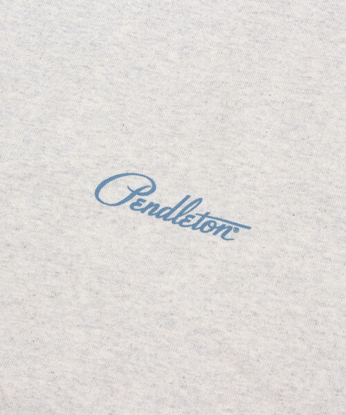 PENDLETON（ペンドルトン）の「【PENDLETON/ペンドルトン】バックプリント ロングスリーブTシャツ ビッグシルエット（Tシャツ/カットソー・メンズ・ネイビー/ホワイト/チャコールグレー/アッシュグレー/ミント・M/L）」の20枚目の写真