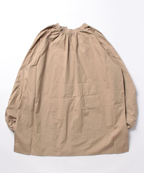 STYLEBLOCK（スタイルブロック）の「ブロード2WAYボリュームスリーブブラウス（シャツ/ブラウス・レディース・ブルー/ネイビー/ホワイト/ベージュ・M）」の5枚目の写真