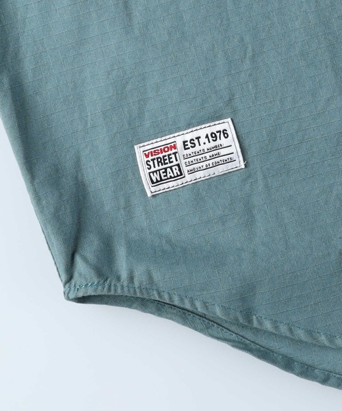 VISION STREET WEAR(ヴィジョンストリートウェア)の「【VISION STREET】レーシングリップシャツ(シャツ/ブラウス・メンズ・オフホワイト/グリーン/ピンク・M/L/XL)」の13枚目の写真