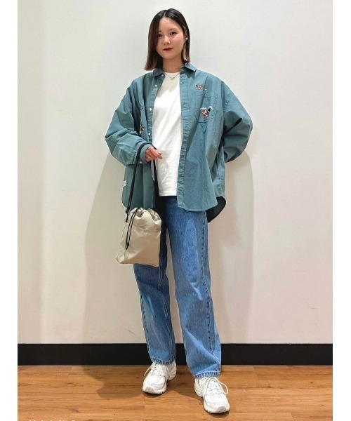 VISION STREET WEAR(ヴィジョンストリートウェア)の「【VISION STREET】レーシングリップシャツ(シャツ/ブラウス・メンズ・オフホワイト/グリーン/ピンク・M/L/XL)」の22枚目の写真