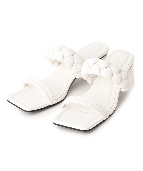 GALLEST（ギャレスト）の「【STORY6月号掲載】ブレイドミュール（サンダル・レディース・ブラック/ホワイト・30/35/40/45）」の3枚目の写真