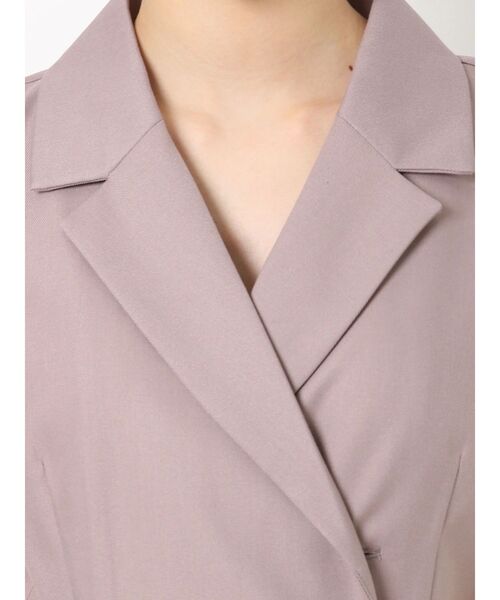 RESEXXY（リゼクシー）の「テーラードコンビネゾン（つなぎ/オールインワン・レディース・ブラック/ベージュ/ピンク・FREE）」の5枚目の写真