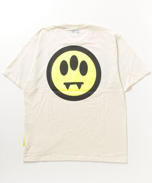 [BARROW]BARROWスマイルプリント半袖 ロゴTシャツ BARROW（バロー）の「【BARROW】 バロー 34105 JERSEY T-SHIRT