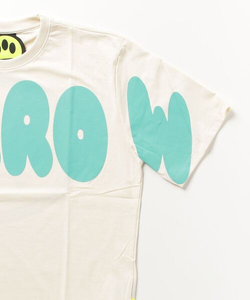 『Barrow』プリントTシャツ ユニセックス ホワイト BARROW(バロー)の「【BARROW】 バロー 34105 JERSEY T-SHIRT