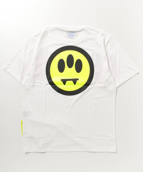 『Barrow』プリントTシャツ ユニセックス ホワイト ユニセックス] ハートプリントロングTシャツ | ファッション通販